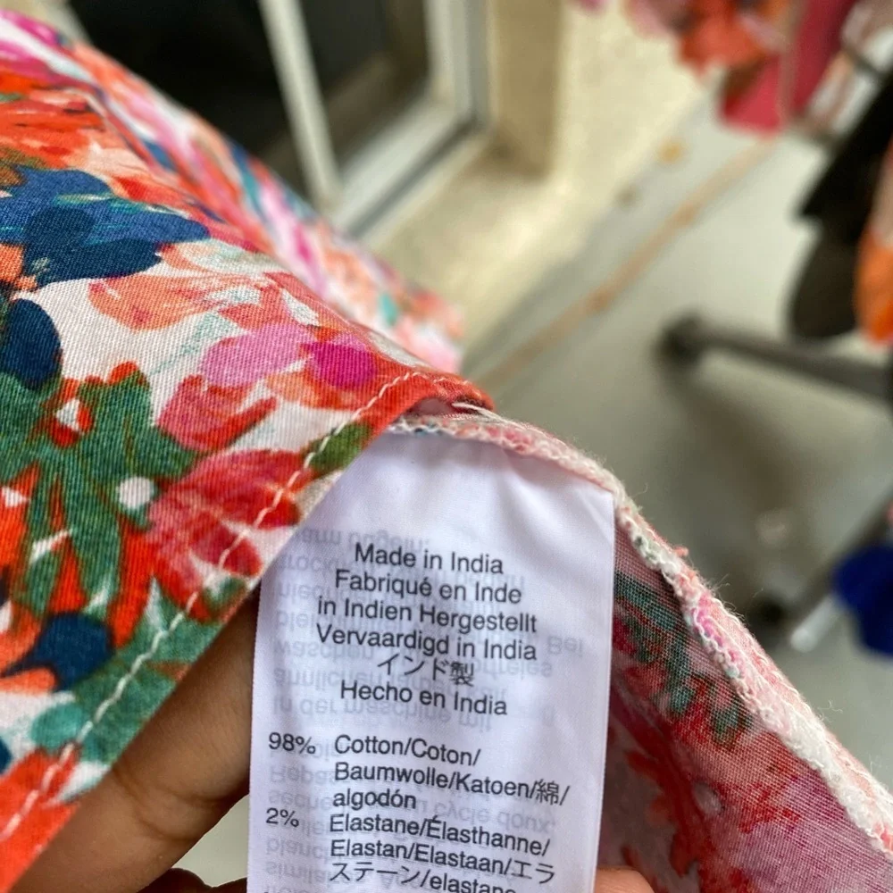J. Crew Mercantile Floral Print Dress